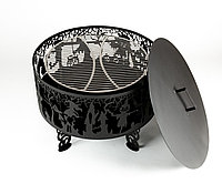 Костровая чаша Fire Bowls Хеллоуин 600, 4 мм7