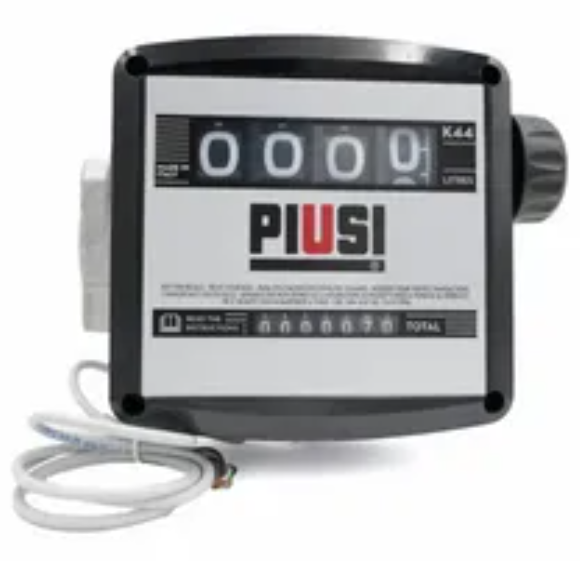 Механический четырехразрядный счетчик PIUSI K44/PULSER с имп. выходом для ДТ (20-120 л/мин)