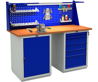 EXPERT (№605) W160.WS1/WS6.011 Тяжелые верстаки серии Expert WS