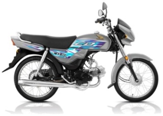 Мотоцикл Honda CD 70 DREAM черный, голубой