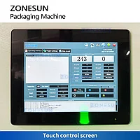 ZONESUN ZS-JSP20 Автоматическая машина для визуального подсчета, наполнения, запечатывания и упаковки в мешки5