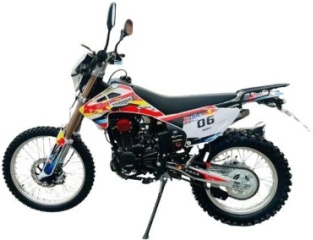 Мотоцикл AAZ R5-300 белый, синий, красный