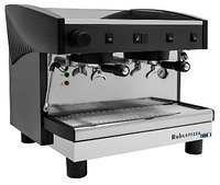 Рожковая кофемашина ROBUSTEZZA ST2M Compact высокие группы, черная