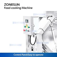 ZONESUN ZS-FC100L Промышленный варочный котел Электрический варочный котел Машина для обработки пищевых продуктов6