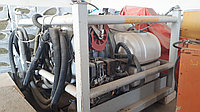 Канализационный бак с мотором и мойками с давлением Sewage tank with motor and pressure washers