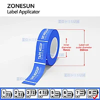 Автоматическая этикетировочная машина для ведер ZONESUN ZS-TB7901