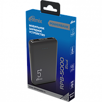 Зарядное устройство Power bank Ritmix RPB-5000 (Black)2