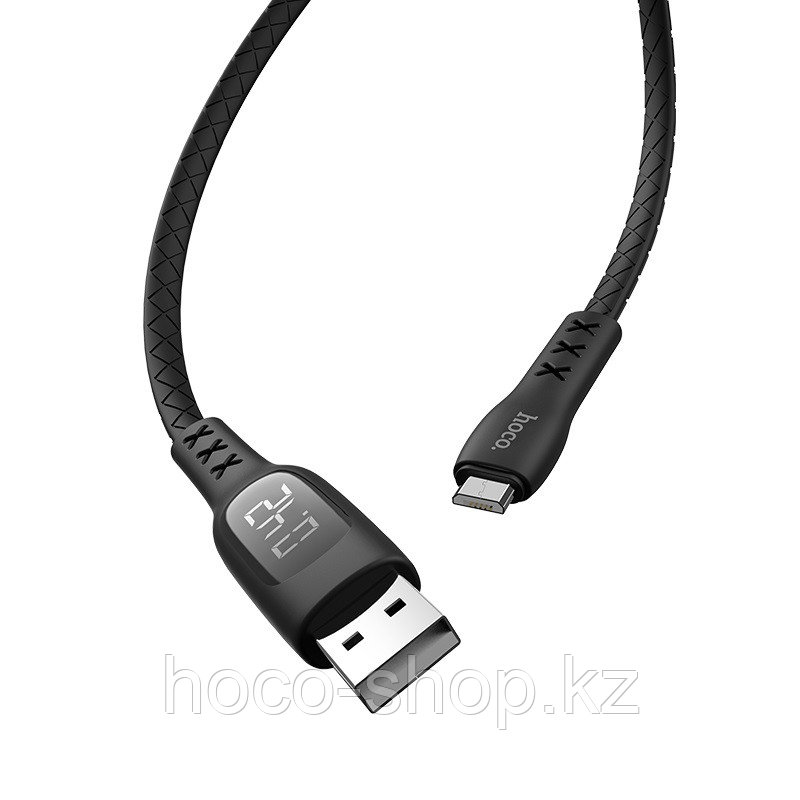 Кабель USB на Micro-USB Hoco S6, Чёрный
