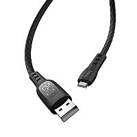 Кабель USB на Micro-USB Hoco S6, Чёрный2