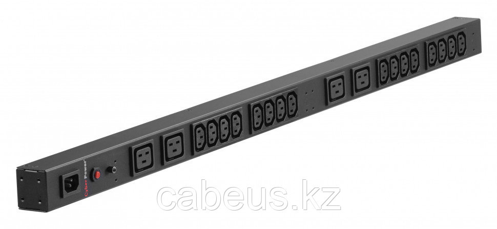 Блок силовых розеток CyberPower Basic, вертикальный, неуправляемый, IEC 320 C13 х 16, IEC 60320 С19 х 4, вход