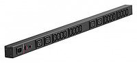Блок силовых розеток CyberPower Basic, вертикальный, неуправляемый, IEC 320 C13 х 16, IEC 60320 С19 х 4, вход