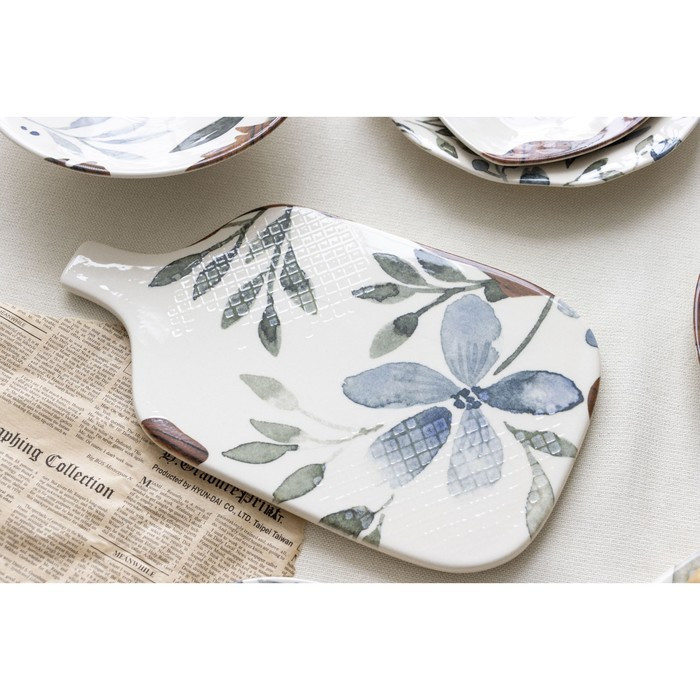 Блюдо керамическое «Фьюжен», 29.7×17.5 см, Dolce Ceramo