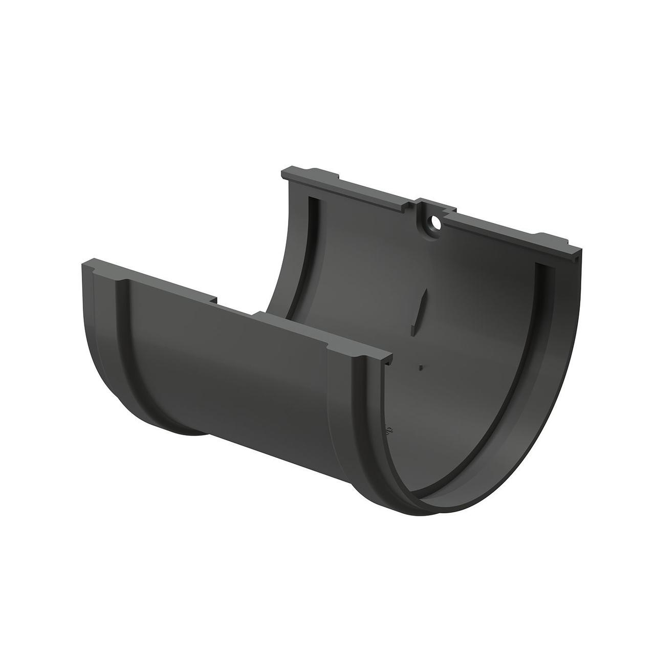 Соединитель желобов, Docke Premium, цвет графит(RAL 7024)