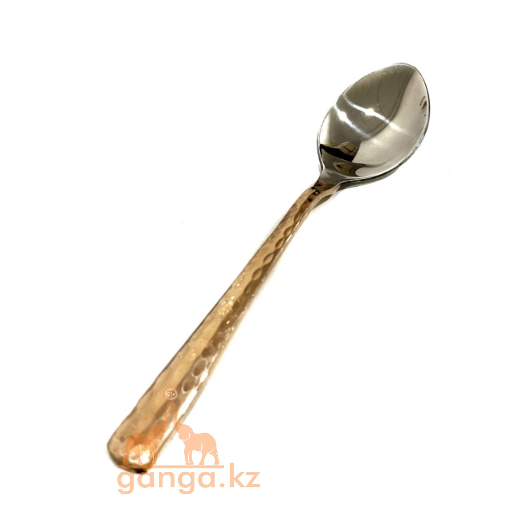 Ложка с медной ручкой, десертная