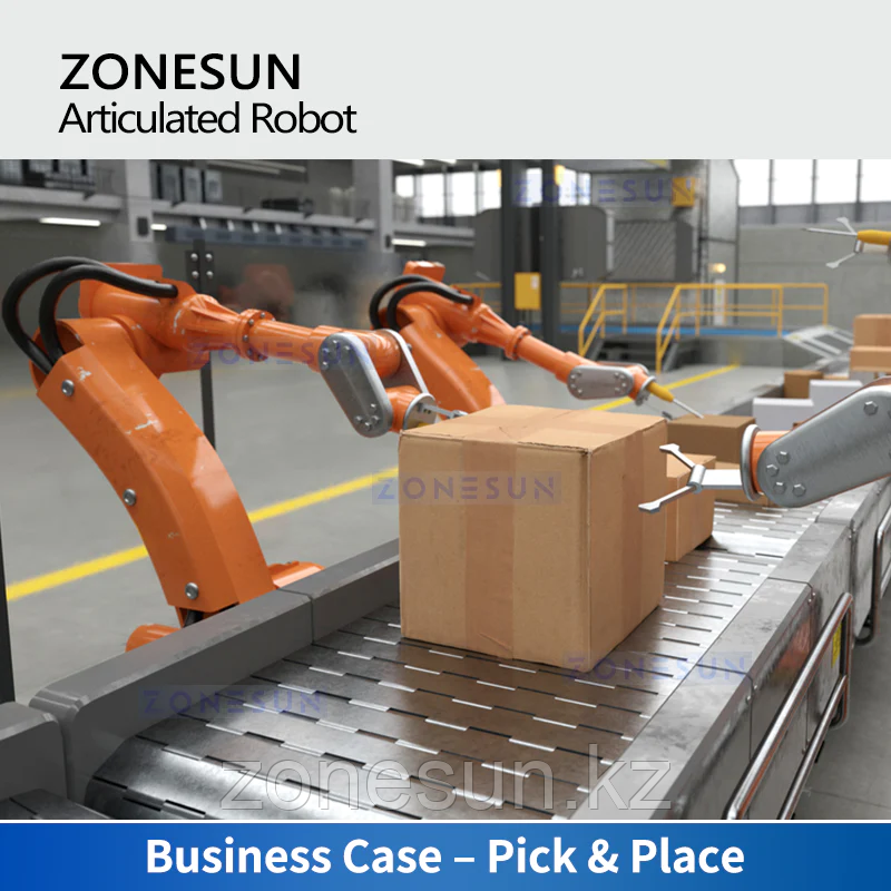 ПРОМЫШЛЕННЫЙ ШАРНИРНЫЙ РОБОТ ZONESUN ZS-ER130-4