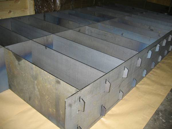 Форма для пеноблока 500x300x200мм-28 ячеек