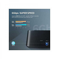 Док-станция USB 3.0 для HDD 3.5''/2.5'' SATA , до 12Tb CM198 (50857) UGREEN2