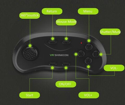 Bluetooth-gamepad беспроводной Shinecon для игр на смартфоне и VR очках