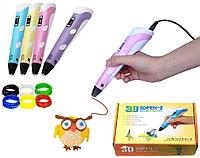 3D ручка 3D PEN-2 цвет в ассортименте (3д ручка - рисование пространственных фигур)
