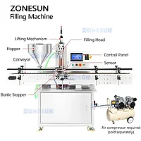 ZONESUN ZS-VTMP1N Автоматическая машина для наполнения пасты магнитным насосом