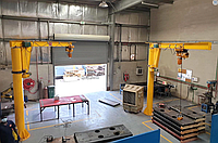 Консольный кран отдельно стоящий / Jib Crane3