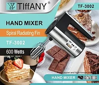 TIFFANY Ручной миксер TF-3002, 600 Вт