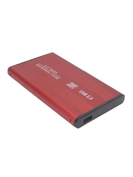 Внешний алюминиевый корпус/чехол/кейс для HDD 2,5 жесткого диска USB 2.0