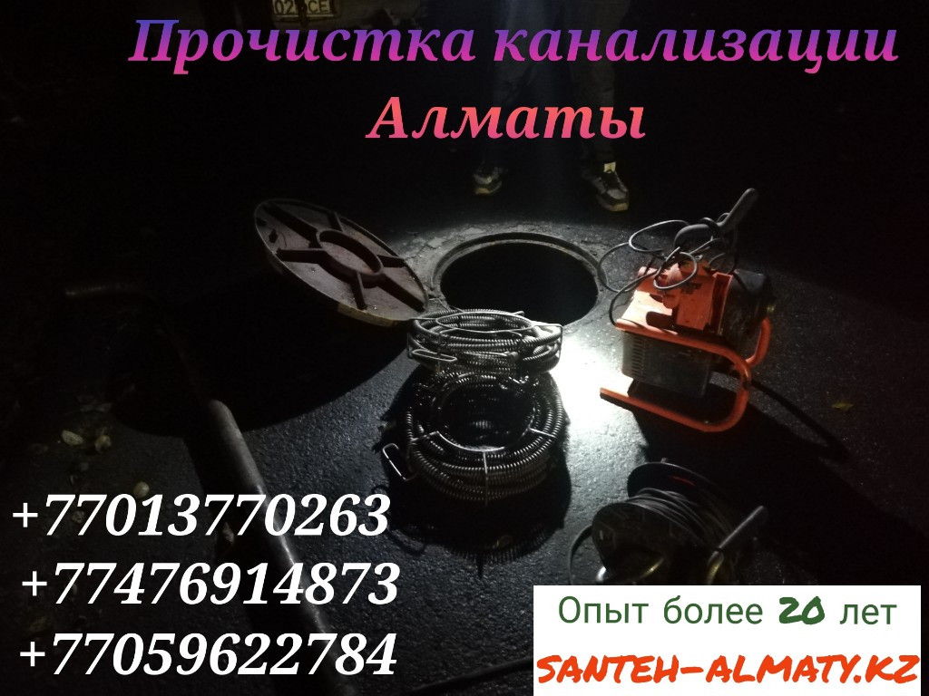Чистка канализационных труб