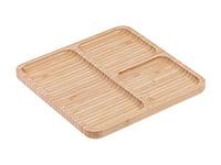 Менажница бамбуковая 22х22 см, BAMBOO, PERFECTO LINEA (PERFECTO LINEA) (38-222200)1