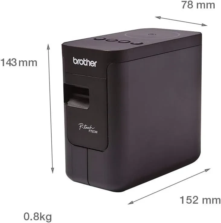 Офисный принтер для печати этикеток Brother PT-P750W