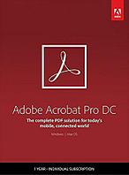 Acrobat Pro DC for Team Multiple Platforms Multi European Languages New Subscription 12 months