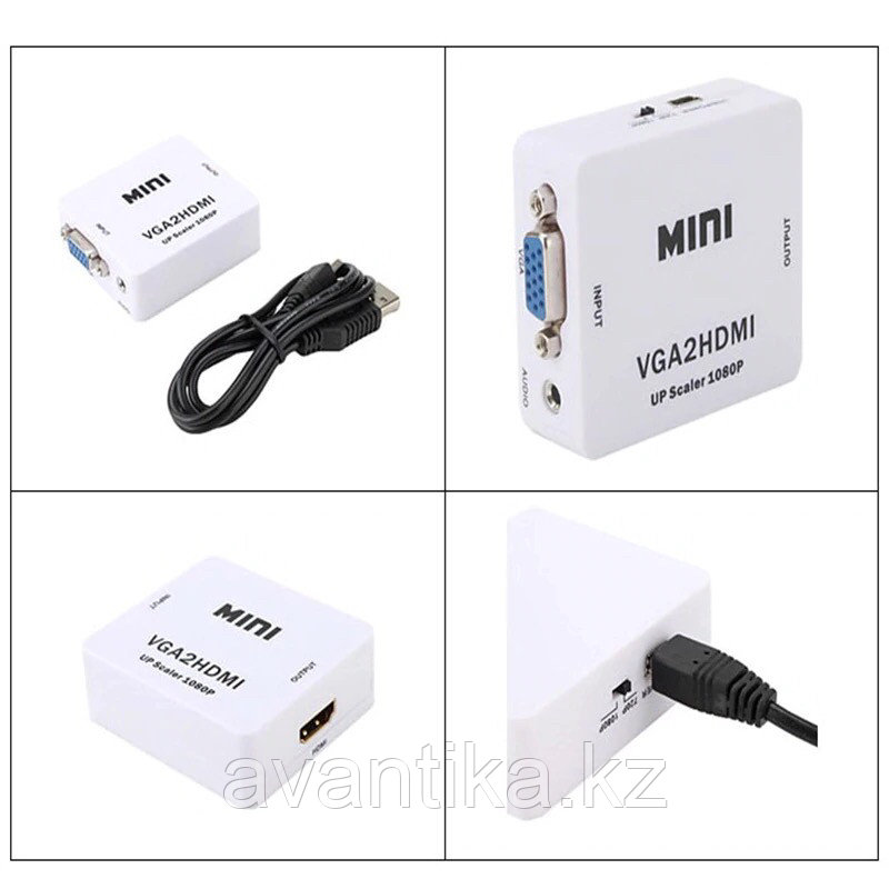 VGA на HDMI конвертер HDMI на VGA