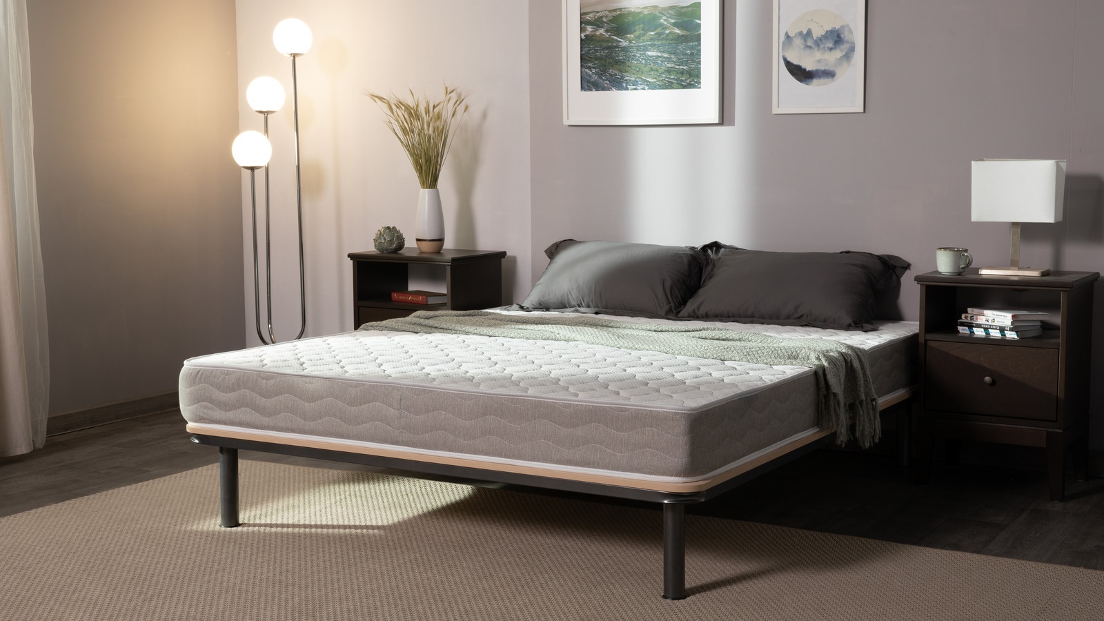 Матрас Askona Basic Easy Duo Side, 90x200x17 см, чехол трикотаж
