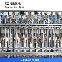 ZONESUN ZS-FAL180V1 Автоматическая высокоскоростная линия розлива жидкостей5