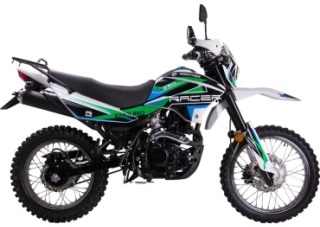 Мотоцикл Racer RC250GY-C2 зеленый1