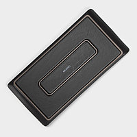 Блюдо для подачи Magistro Black style, 29,5×14,8 см, фарфор, цвет чёрный3