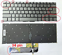 Клавиатуры Lenovo ideapad 5 14iil05 Yoga Slim 7 14IIL05 Flex 5 14ARE05 5 pro 14acn6 34pin клавиатура c RU/EN