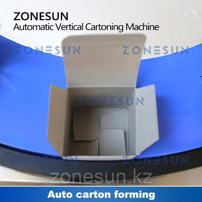 ZONESUN ZS-ZHJ50D АВТОМАТИЧЕСКАЯ УПАКОВОЧНАЯ МАШИНА ДЛЯ ЗАПАЙКИ КАРТОННЫХ КОРОБОК