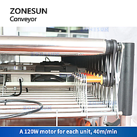ZONESUN ZS-FCV600 ГИБКИЙ УДЛИНЯЕМЫЙ РОЛИКОВЫЙ КЛИНОВОЙ КОНВЕЙЕР4