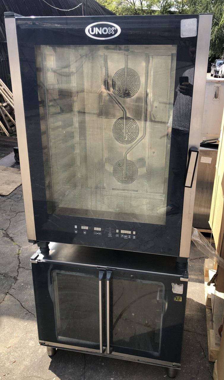 Шкаф пекарский UNOX XBC 805 E + Растоечный шкаф