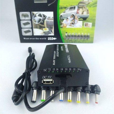 Блок питания для ноутбука универсальный 12В/220В MRM-POWER с портом USB (120Вт)