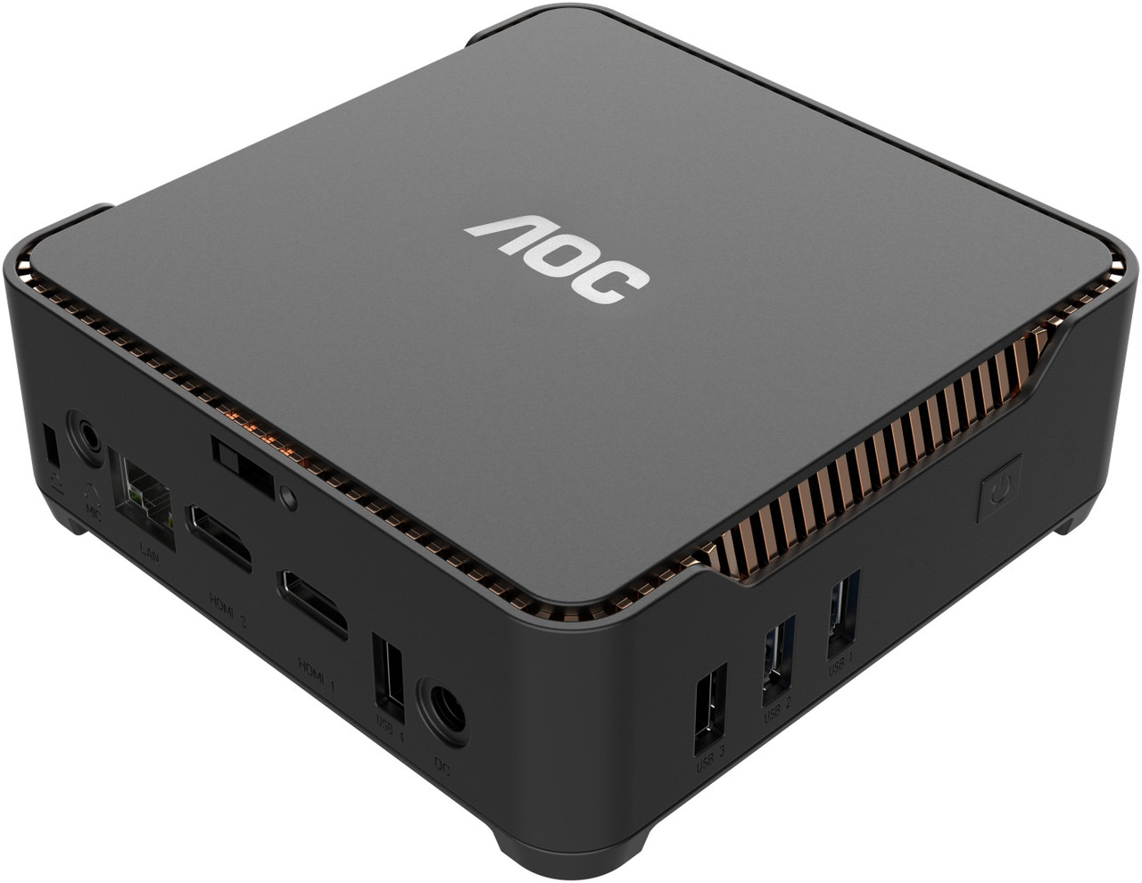 Неттоп (Мини ПК) AOC MOSS M3 Intel N100, 8 ГБ RAM, 512 ГБ SSD