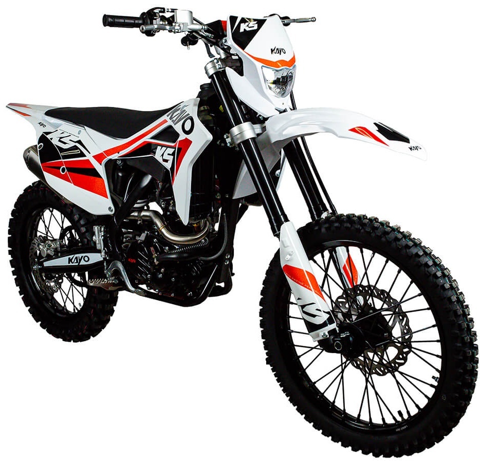 Мотоцикл KAYO K5 NB300 белый