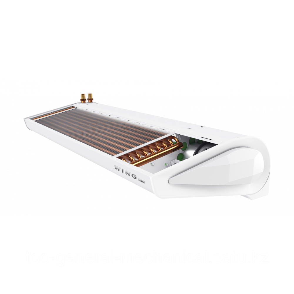 Тепловая водяная завеса WING II W100 1- метровая с электродвигателем АС VTS EUTOHEAT