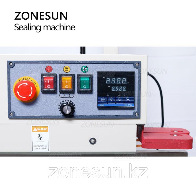 ZONESUN ZS-FR1100 АВТОМАТИЧЕСКАЯ МАШИНА НЕПРЕРЫВНОГО ЗАПЕЧАТЫВАНИЯ ВЕРТИКАЛЬНОГО ТИПА