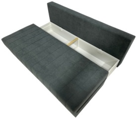 Тахта Tahta, обивка ткань, 90х200х65 см, серый8