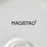 Блюдо Magistro «Бланш», 24×18×4,5 см, фарфор, цвет белый4