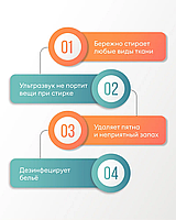 Ультразвуковая портативная мини стиральная машинка УСУ ДЮНА для бережной стирки3