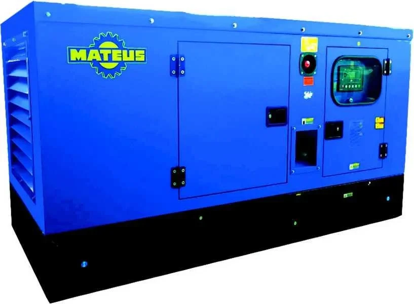 Генератор дизельный в тихом кожухе Mateus MS01319 20KW/25KVA (24 кВт 380В)