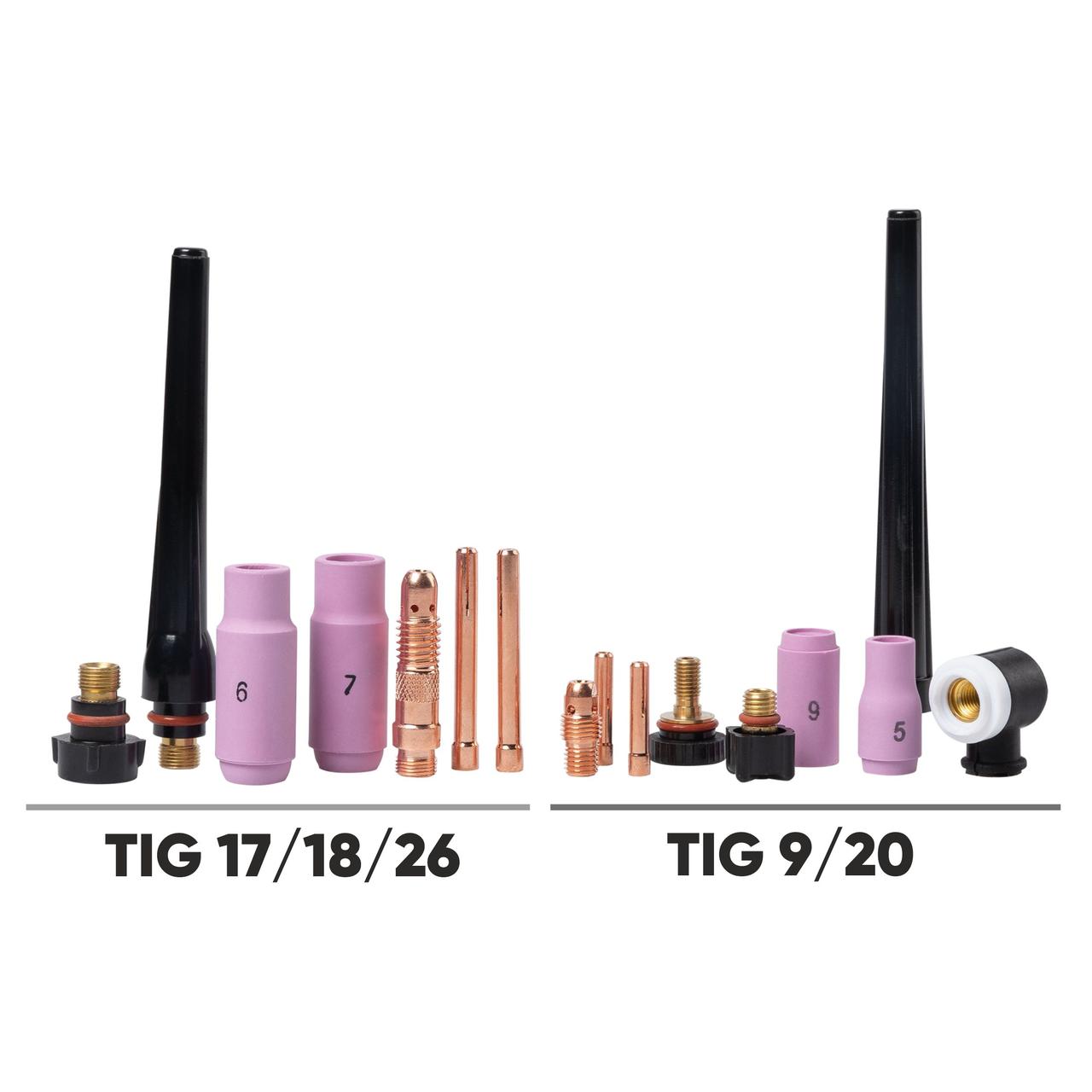 Горелка сварочная START SuperFlex EV18RF-80 18 TIG RF (8м)